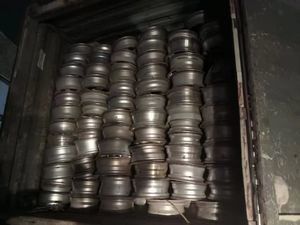 Cost-Effective Scrap Wheel Cores 90%+ Aluminum Recovery China Factory Inventory