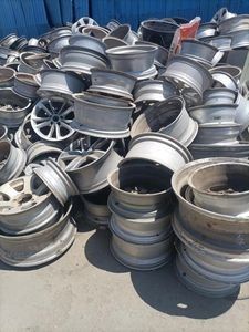 High-Purity Scrap Aluminum Wheel Hub Factory Direct Price China-Sourced Recycled Material